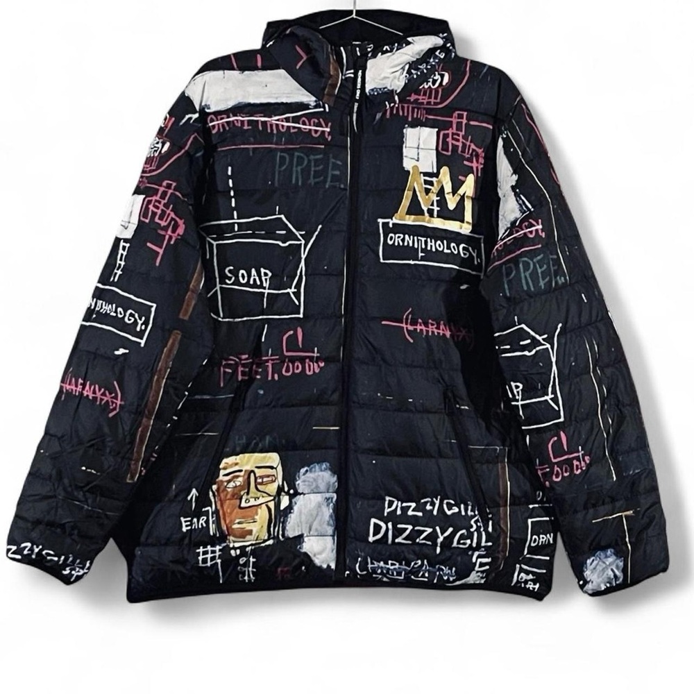 Jean-Michel Basquiat x Members Only ‘Alchemy’ Puffy Jacket Men’s Coat